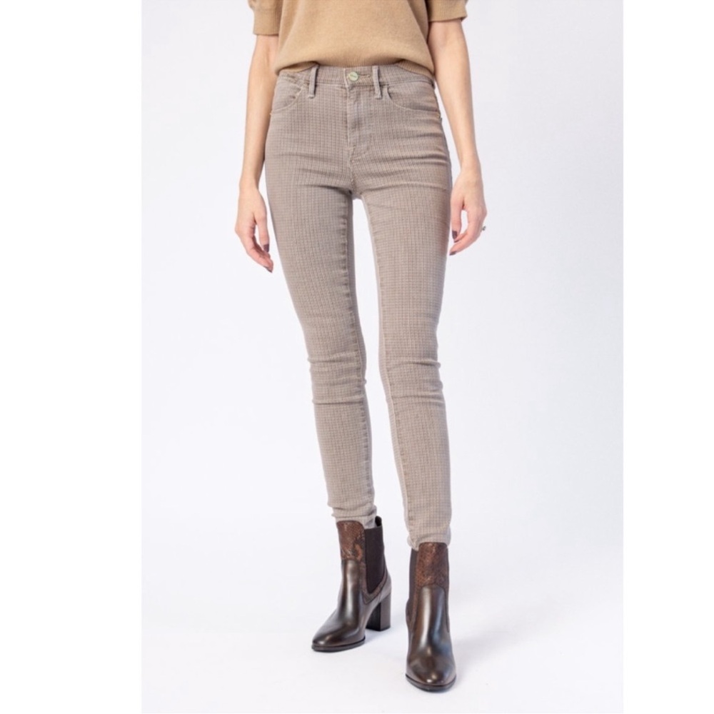 Frame Denim-Le High Skinny Jeans In Tawny Multi
